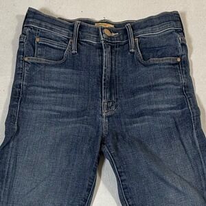 MOTHER Jeans The Stunner Zip Two Step Fray Womens 25 Girl Crush Denim Size 25x26